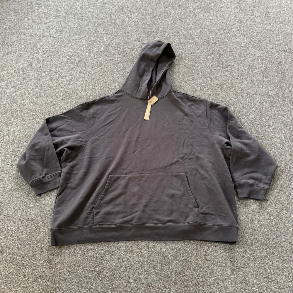 Skims French Terry Oversized Hoodie Iron Grey PL-PLO-6113W NWT 4X‎